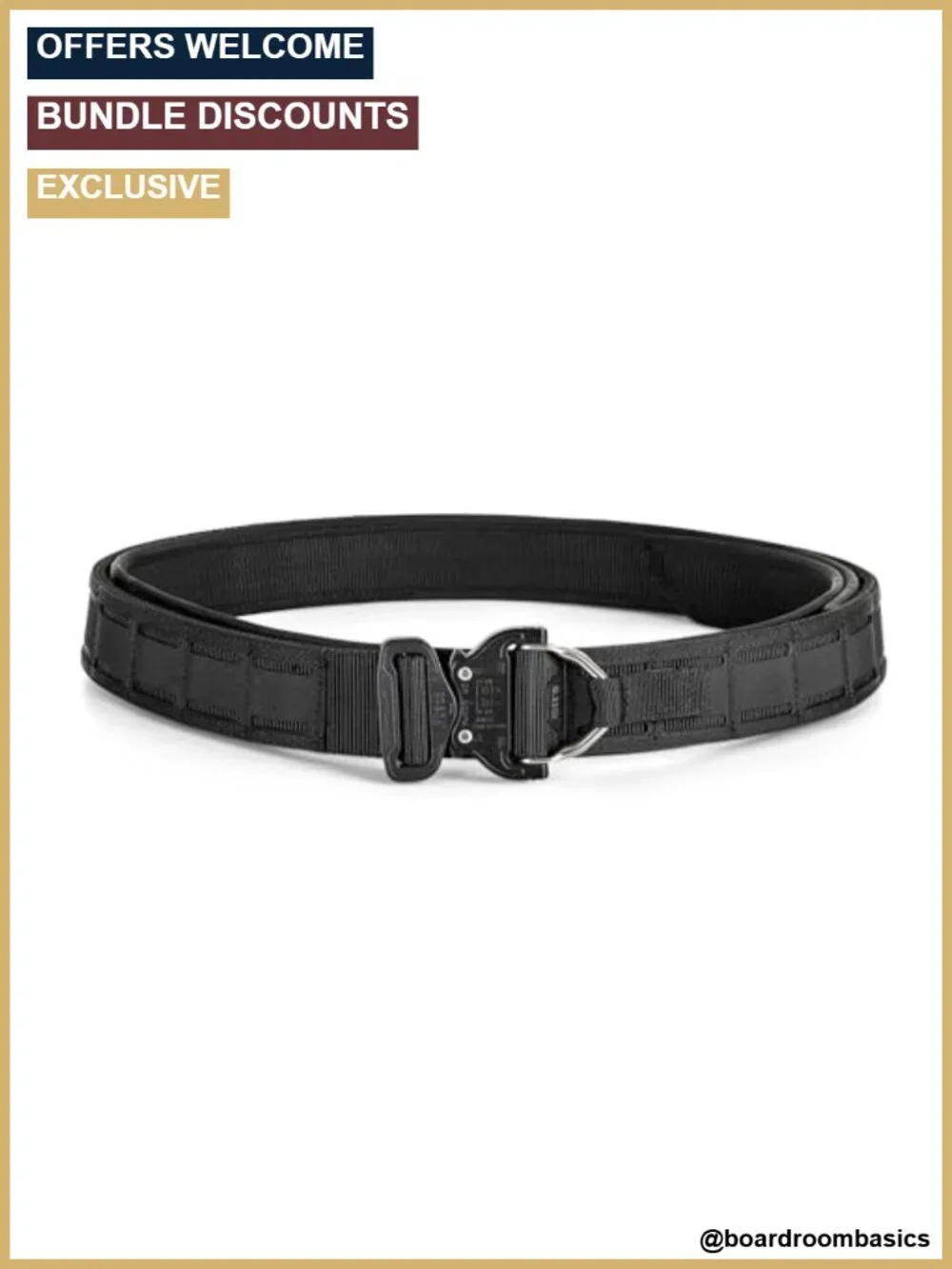 5.11 Tactical Maverick Battle Belt with COBRA Buckle, 1.75 Inch Duty Belt,